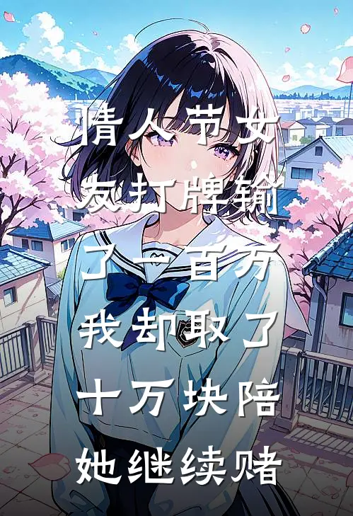 情人节女友打牌输了一百万，我却取了十万块陪她继续赌