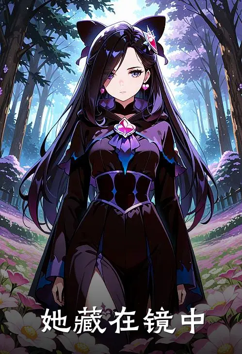 她藏在镜中