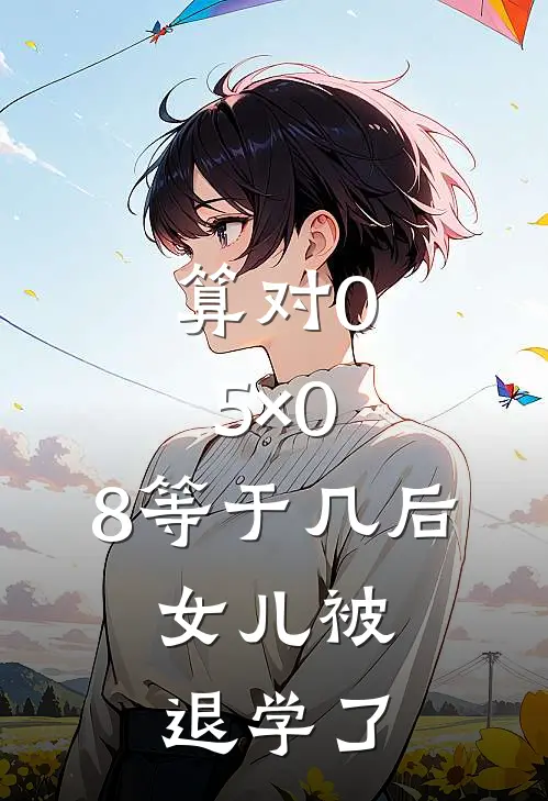 算对0.5×0.8等于几后，女儿被退学了