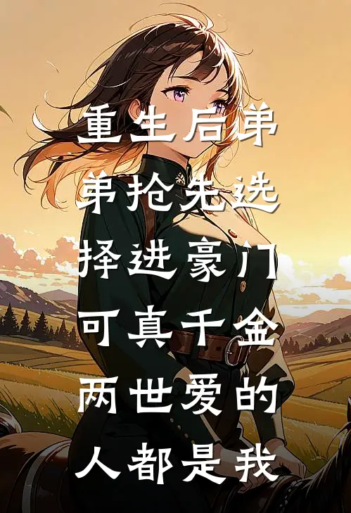 重生后弟弟抢先选择进豪门，可真千金两世爱的人都是我
