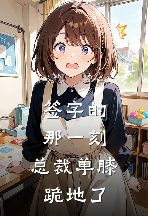 签字的那一刻，总裁单膝跪地了