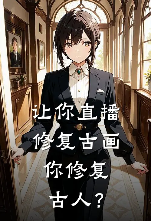让你直播修复古画，你修复古人？