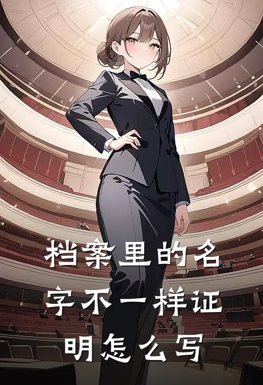 档案里的名字不一样证明怎么写